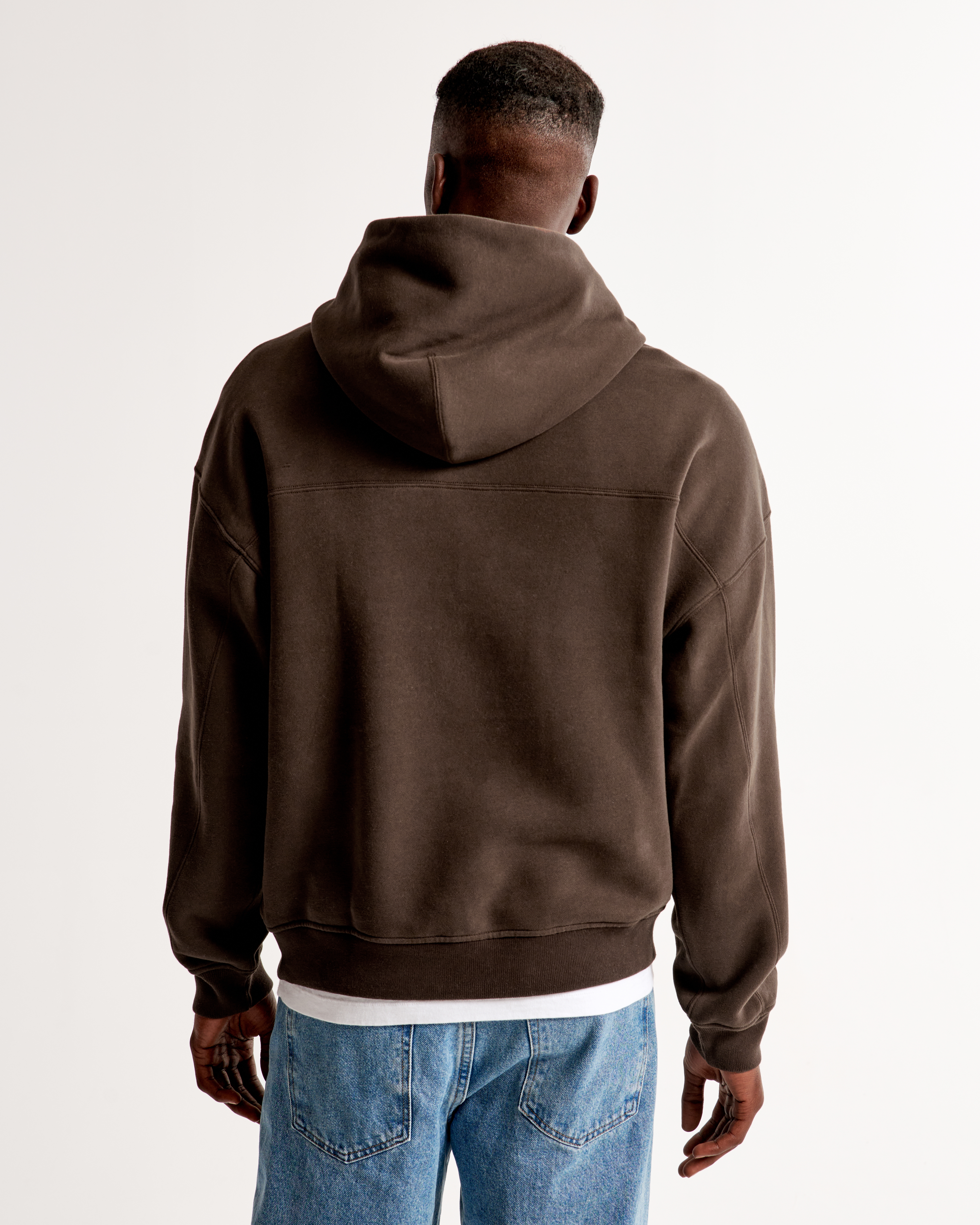 Dark brown hoodie outlet mens