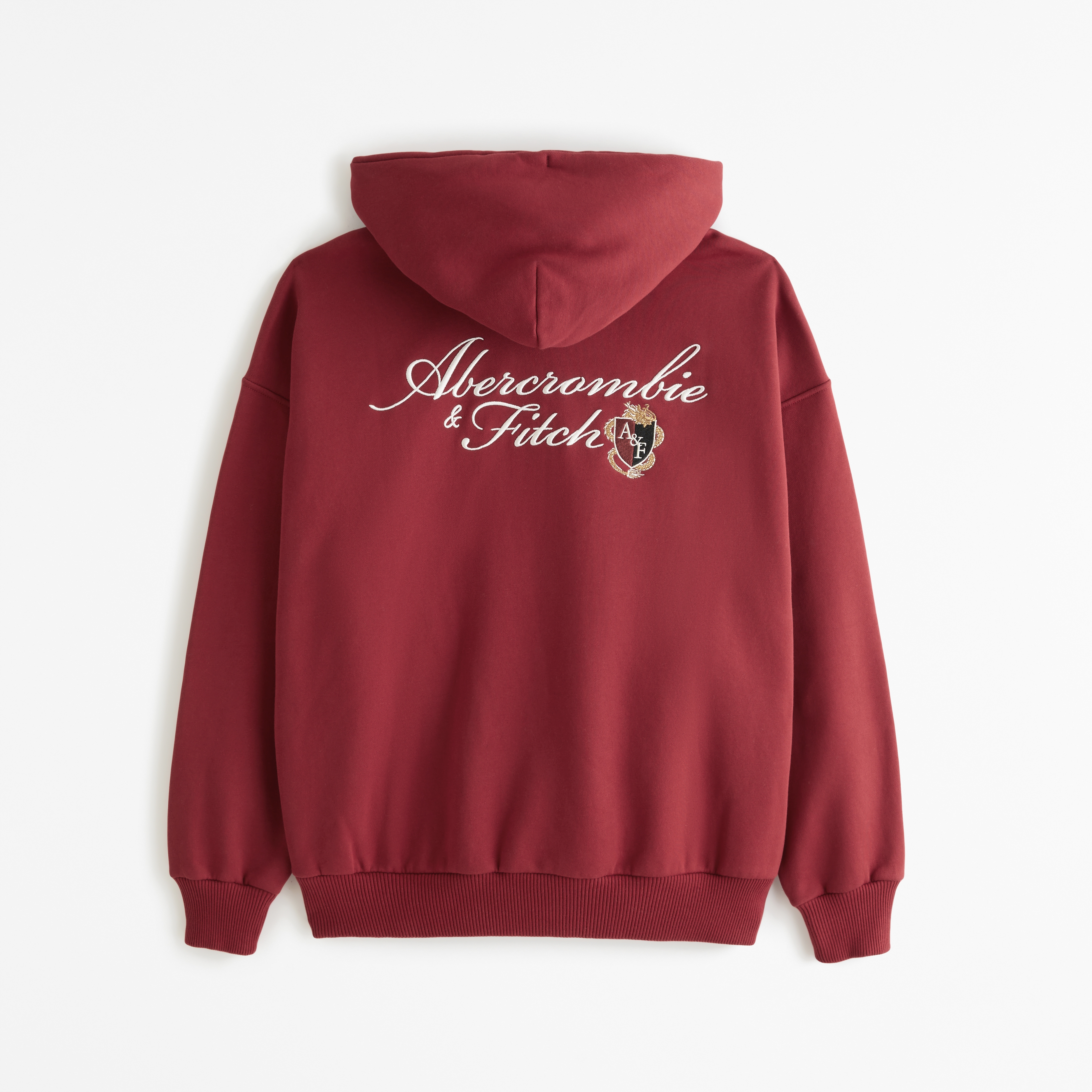 Abercrombie and fitch red cheap hoodie