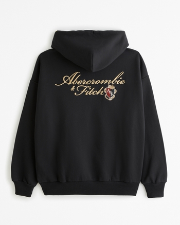 Men s Lunar New Year Premium Heavyweight Logo Popover Hoodie