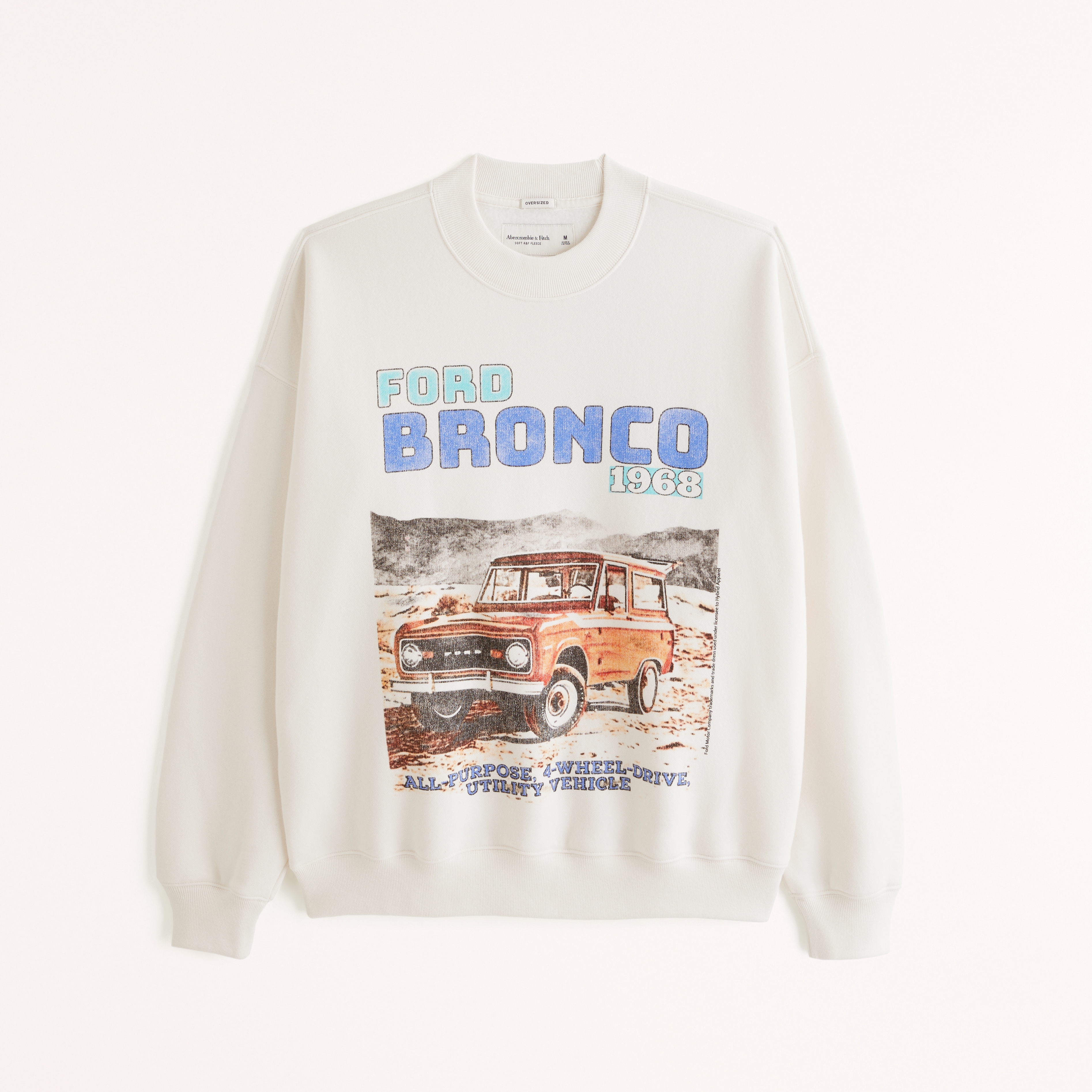 ford bronco crewneck abercrombie