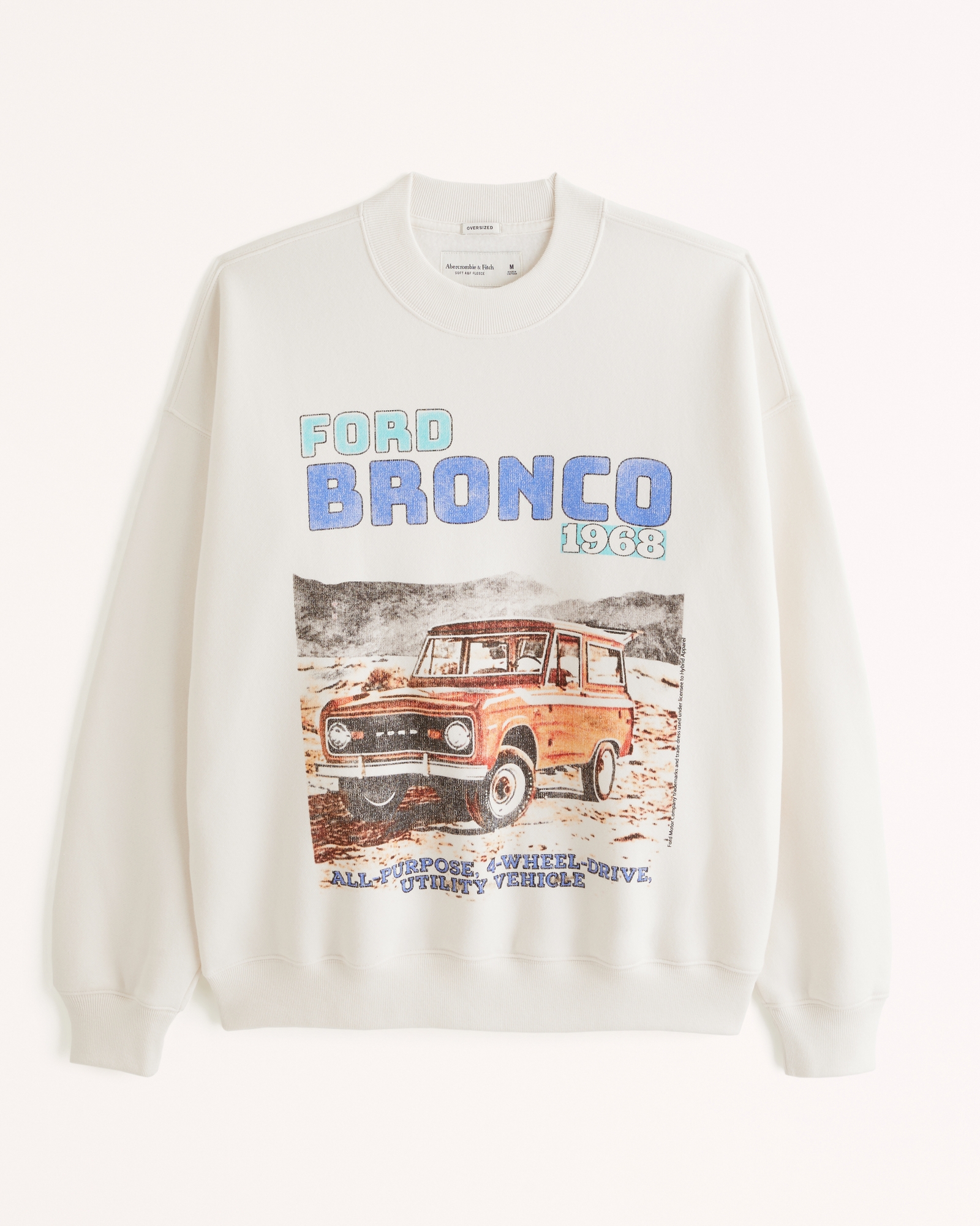 Bronco Graphic Crew Sweatshirt