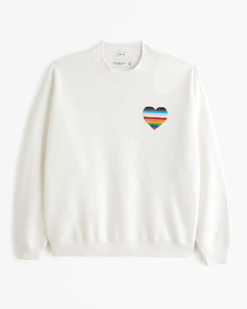 Men's Pride Flip Sequin Graphic Crew Sweatshirt | Men's