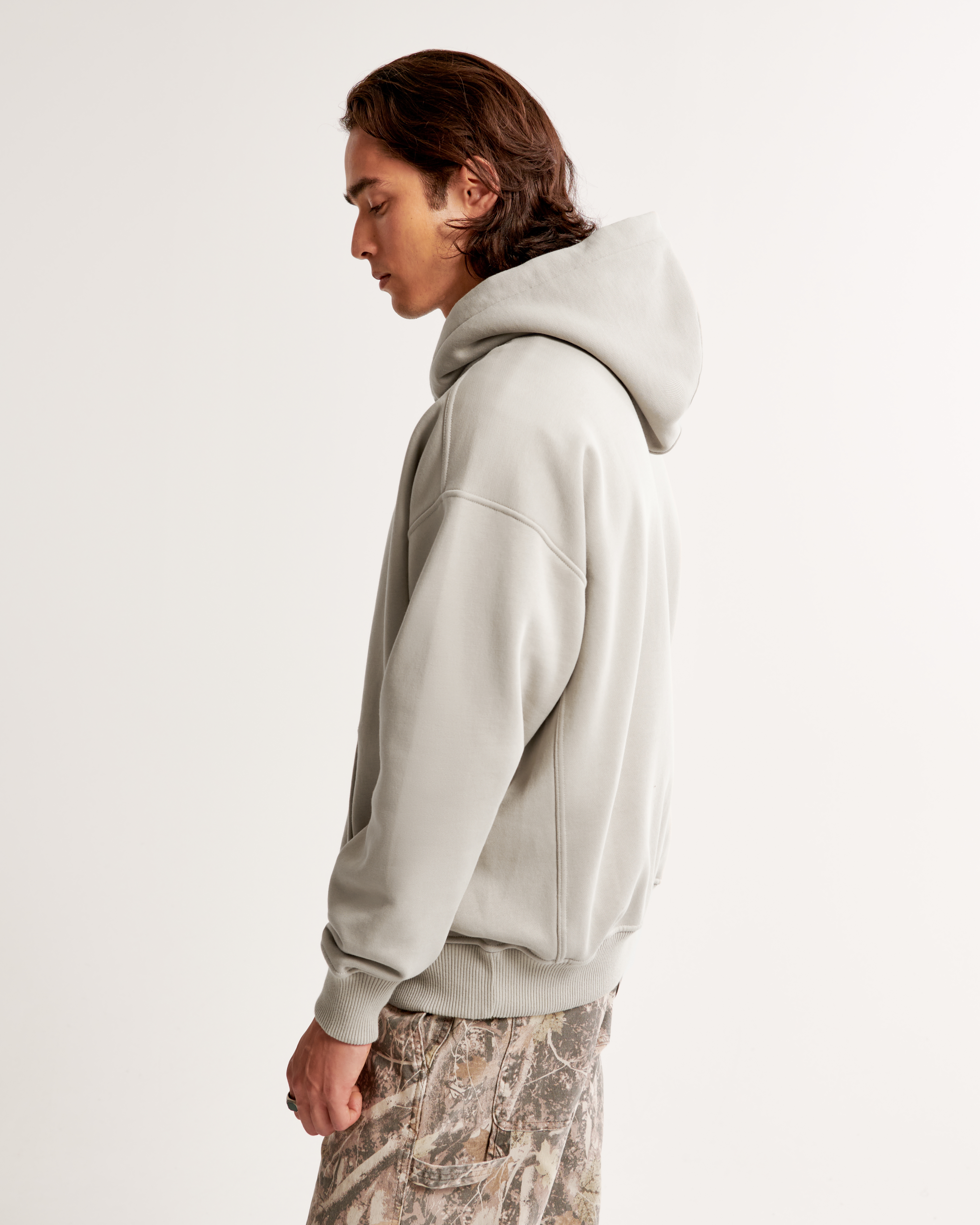 Men's Essential Premium Heavyweight Popover Hoodie | Men's Tops