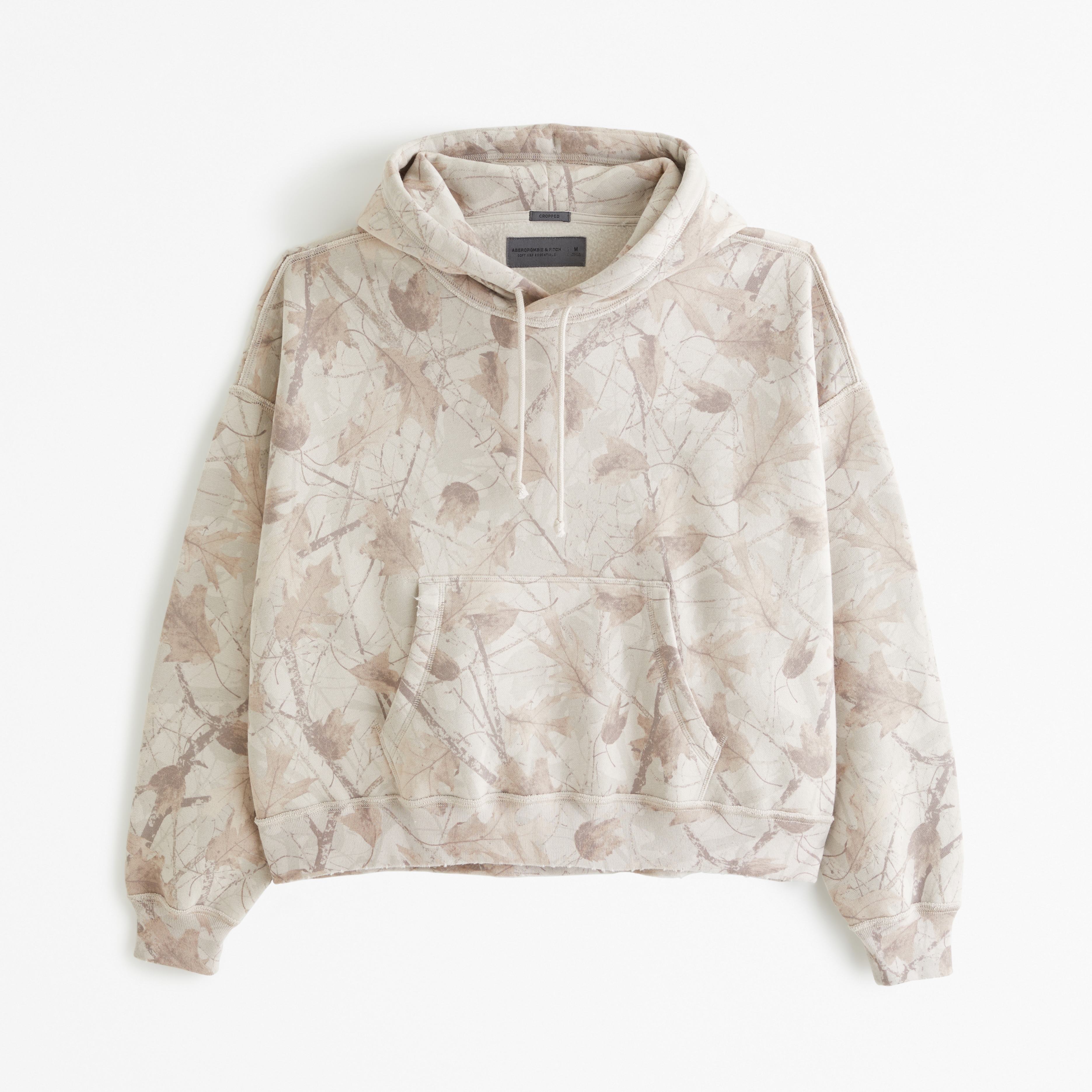 Essential Cropped Popover Hoodie