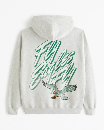 Philadelphia eagles hooded sweatshirt top