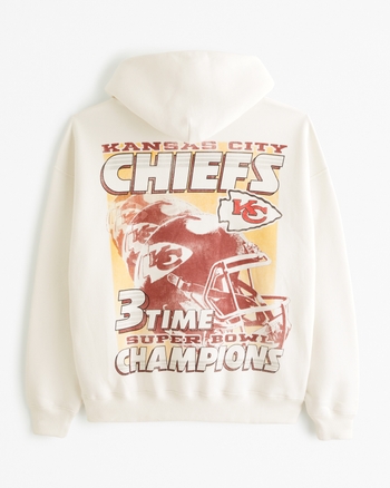 Men's Kansas City Chiefs Graphic Popover Hoodie, Men's Tops