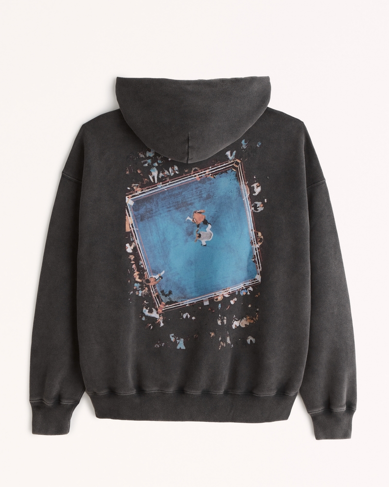 Homme Kangourou à enfiler avec graphique Muhammad Ali Homme Hauts