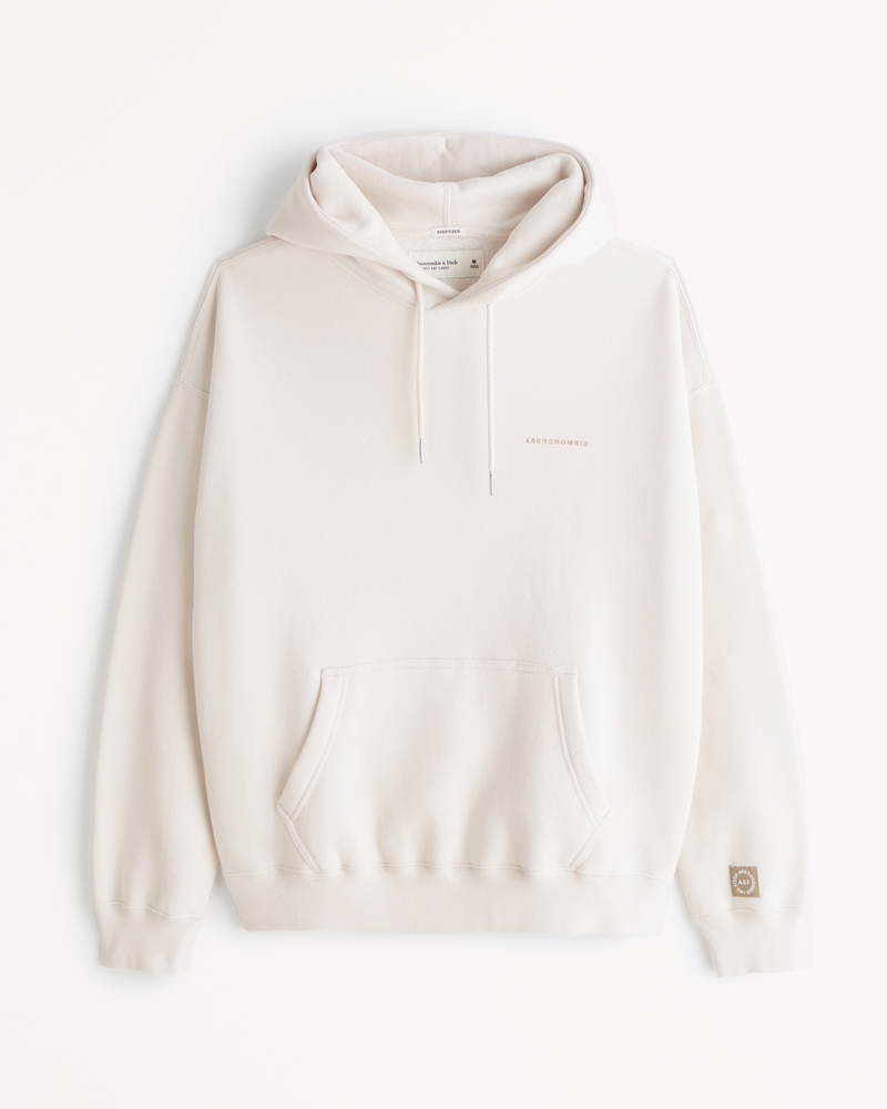 Men's Micro-Logo Popover Hoodie | Men's Tops | Abercrombie.com