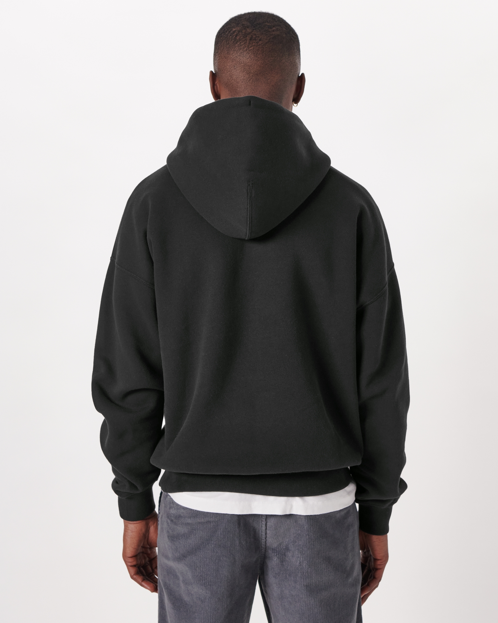 Men's Micro-Logo Popover Hoodie | Men's Sale | Abercrombie.com