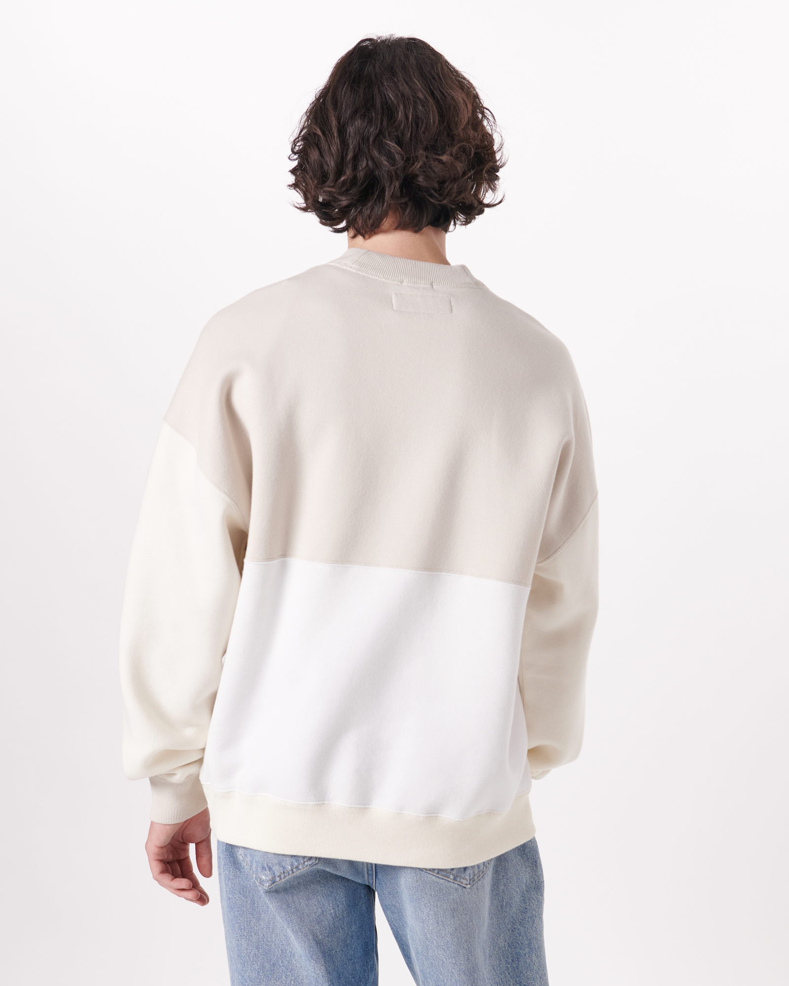 Essential Colorblock Crew Sweatshirt