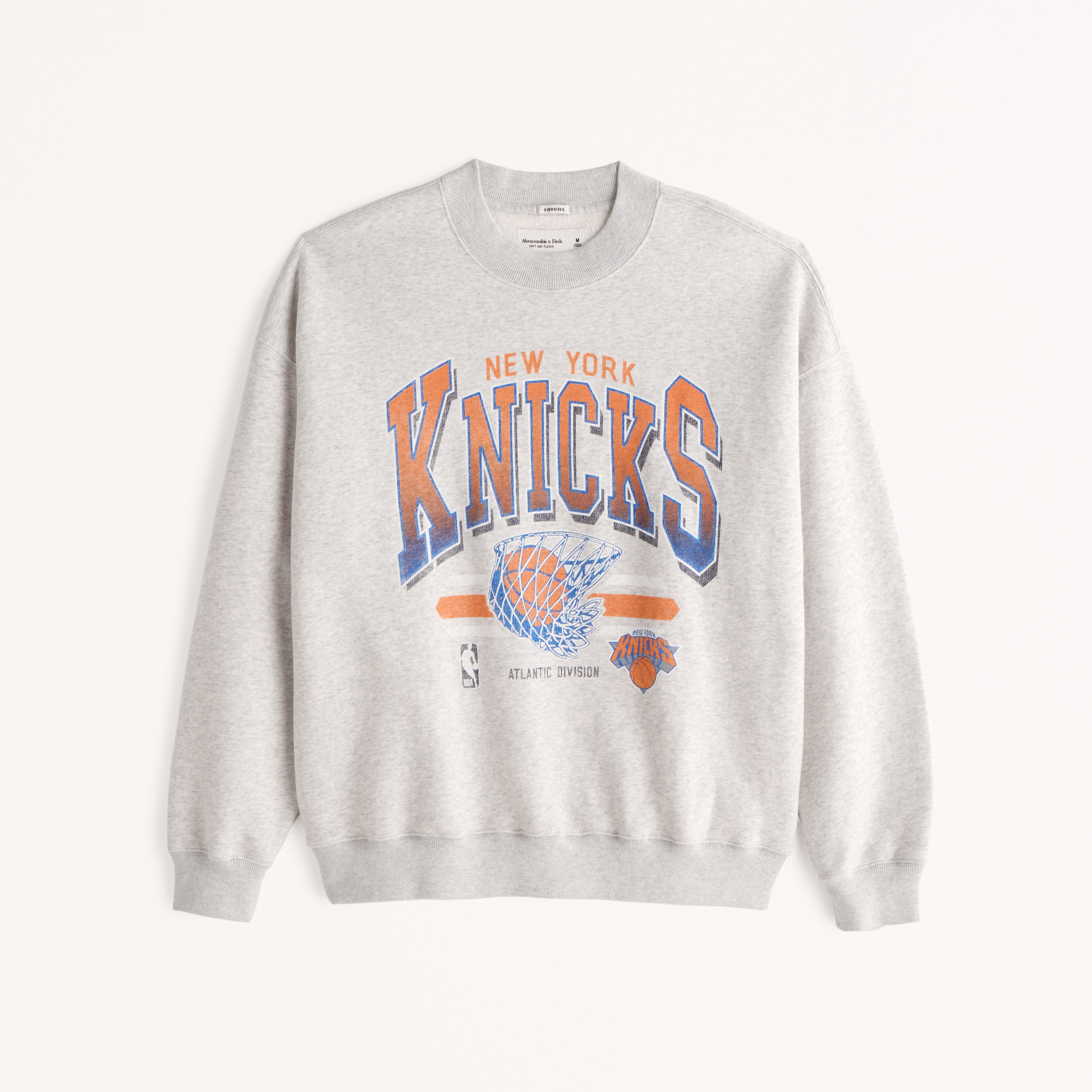 Grey knicks sweatshirt best sale