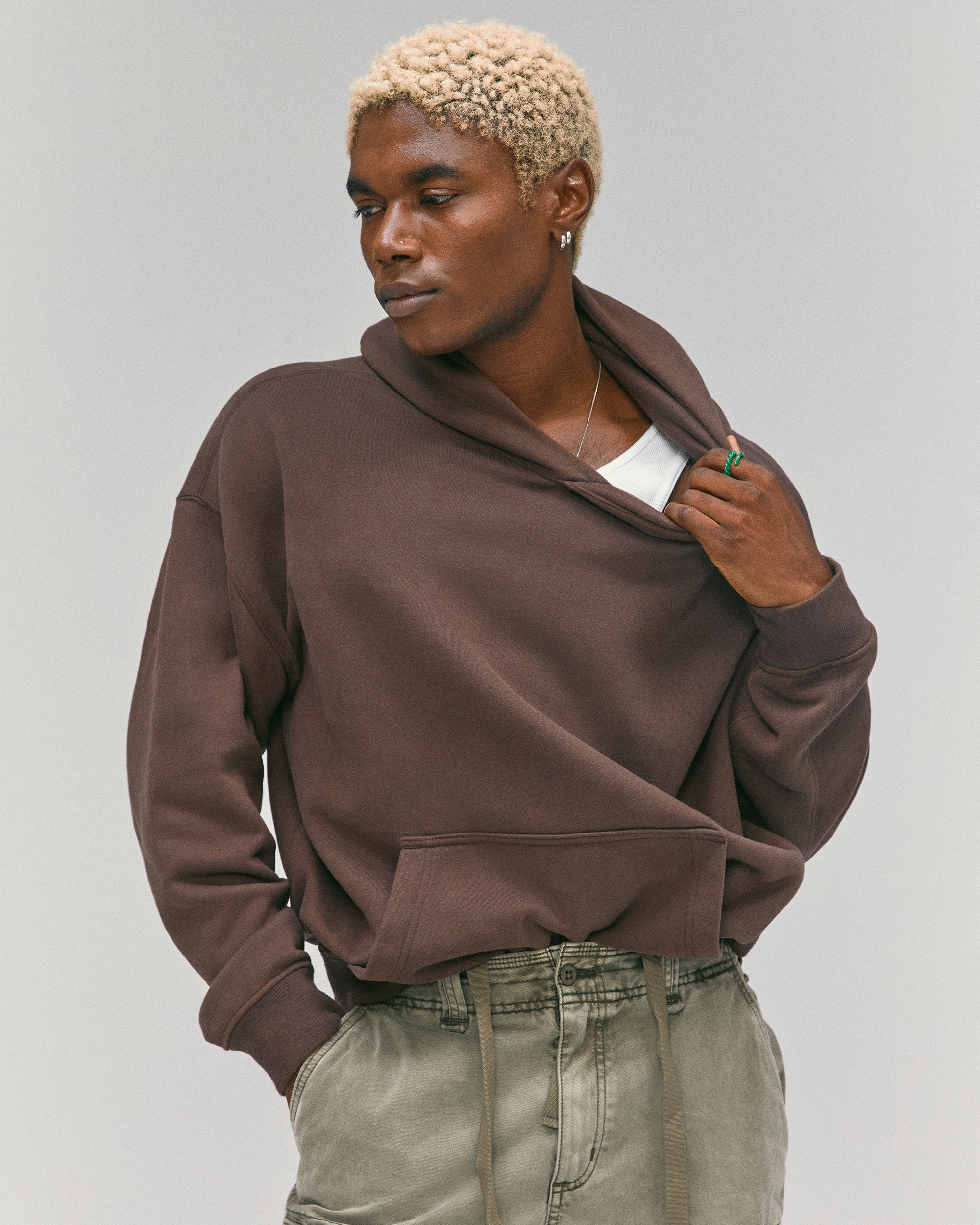 Men's Essential Popover Hoodie | Men's | Abercrombie.com