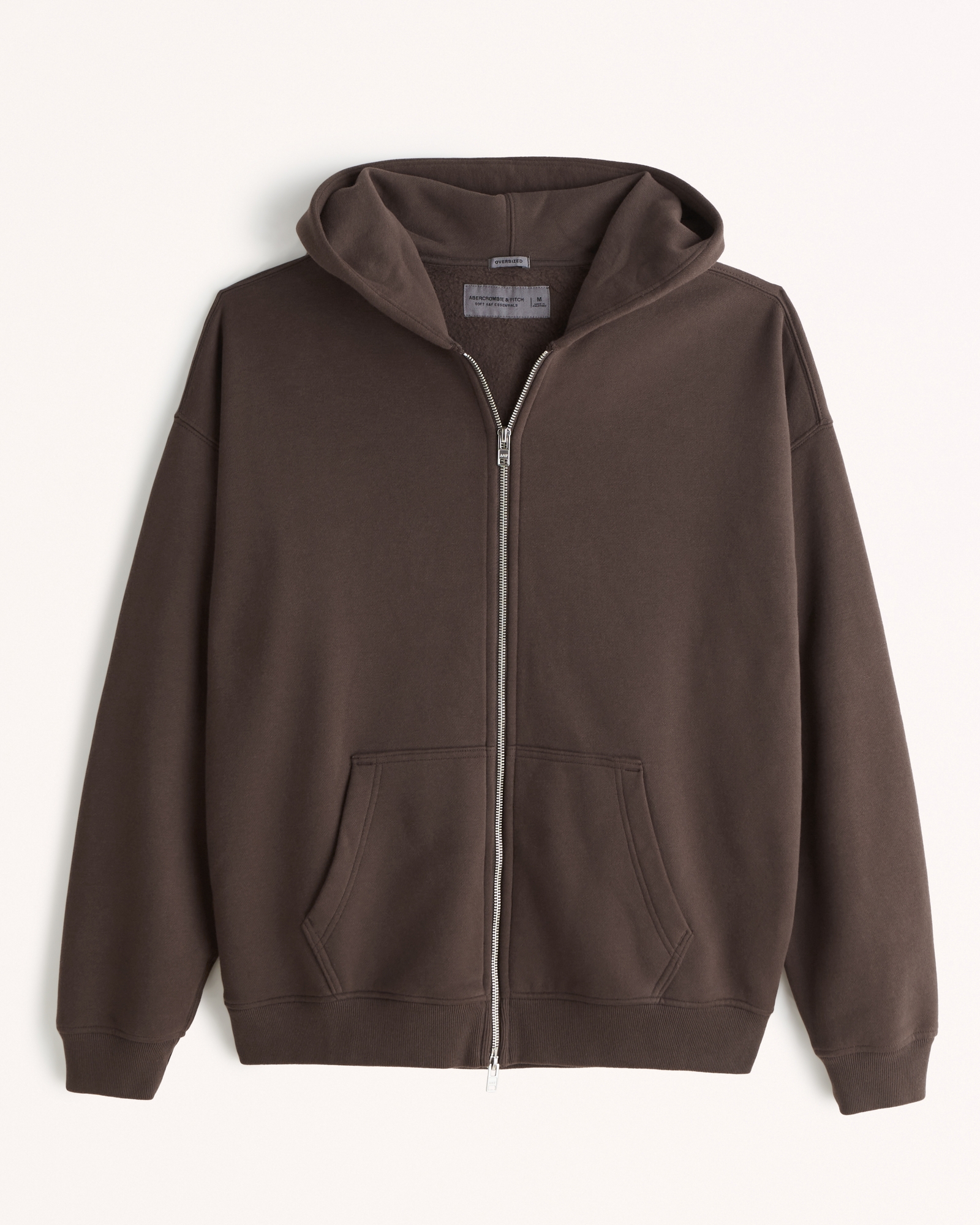 Essentials Men's Full-Zip Hooded Fleece Sweatshirt (Available in Big  & Tall)