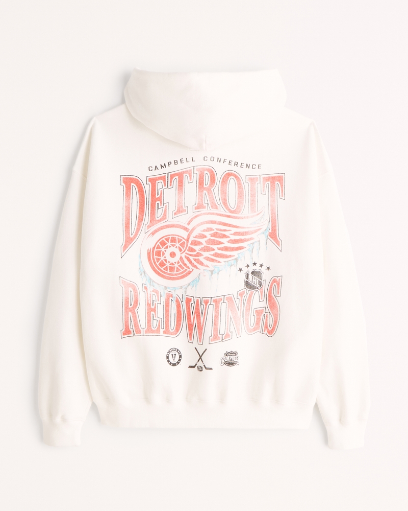 Detroit Red Wings Graphic Popover Hoodie