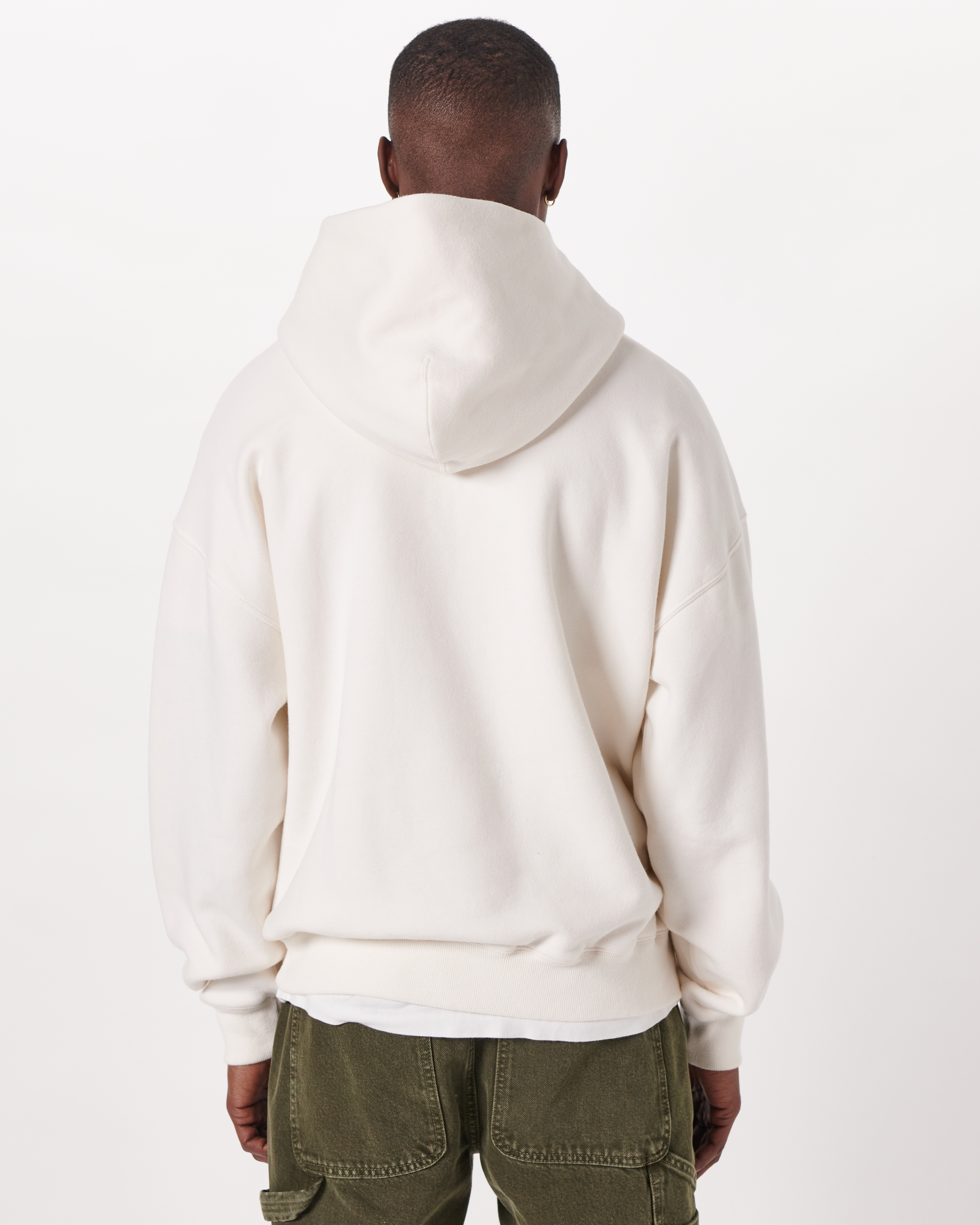 White hoodie online abercrombie