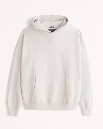 Men's Essential Premium Heavyweight Popover Hoodie | Men's Clearance ...