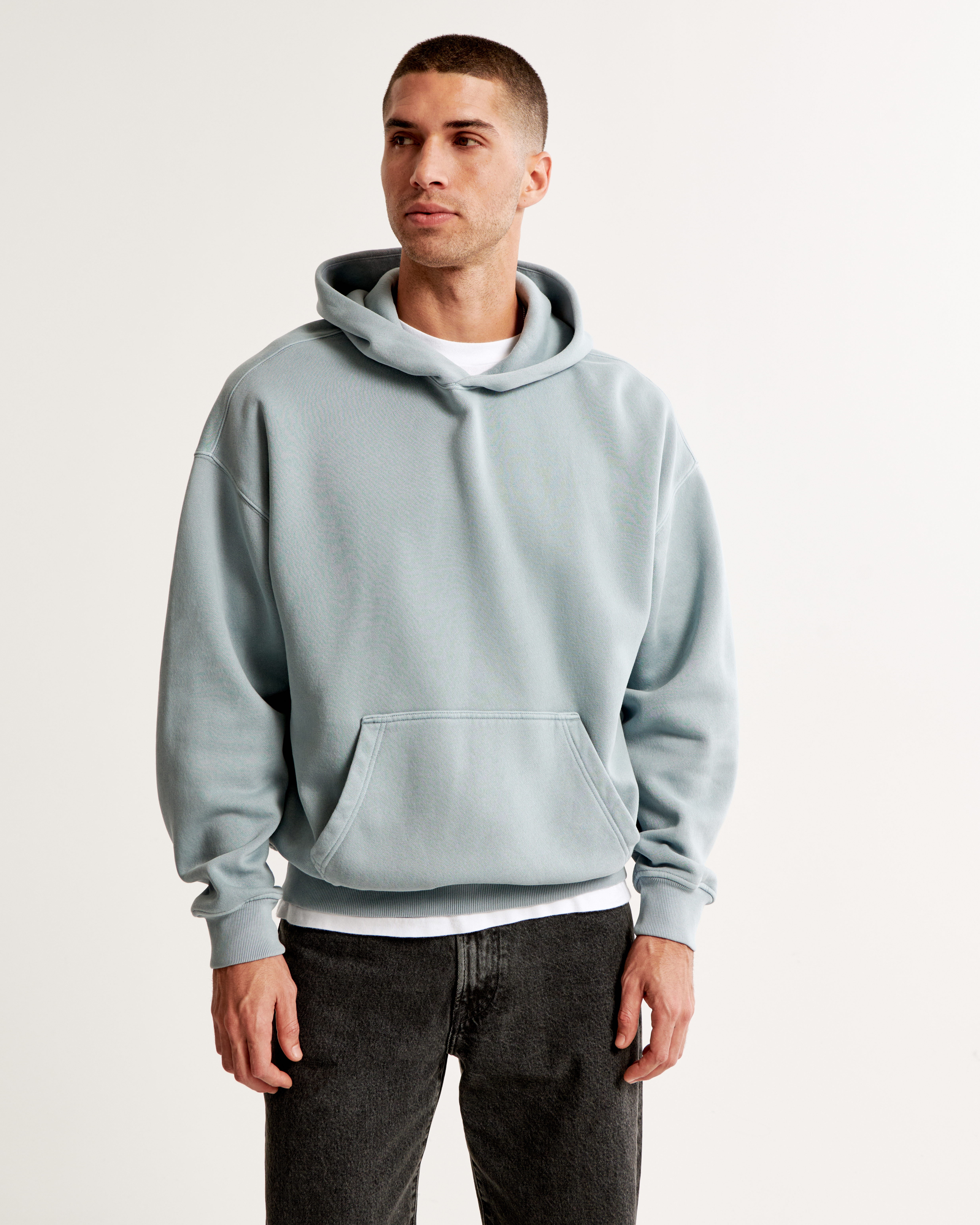 Men's Essential Popover Hoodie | Men's A&F Essentials