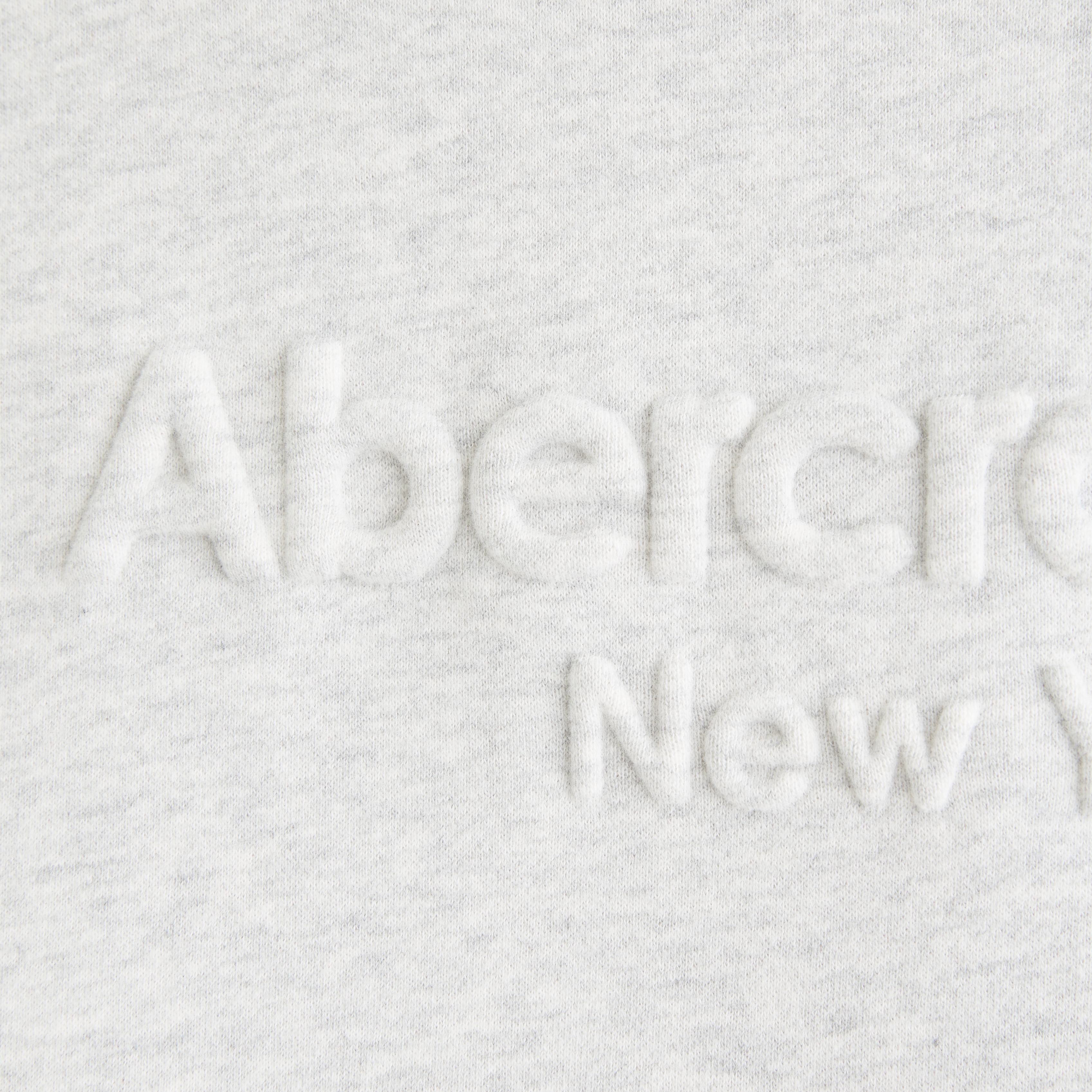 Men's Embroidered Logo Crew Sweatshirt | Men's Tops | Abercrombie.com