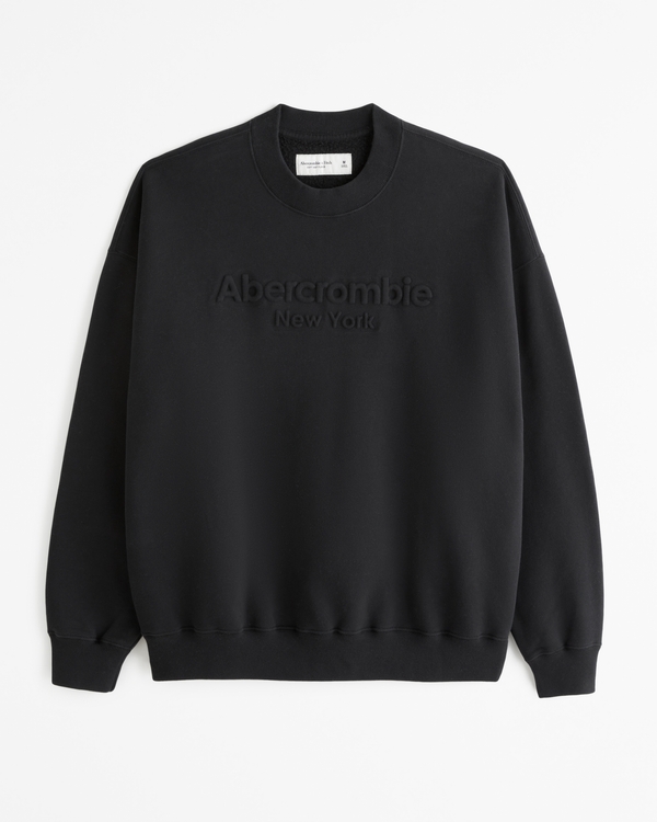 Abercrombie pullover zipper crew cheap sweater