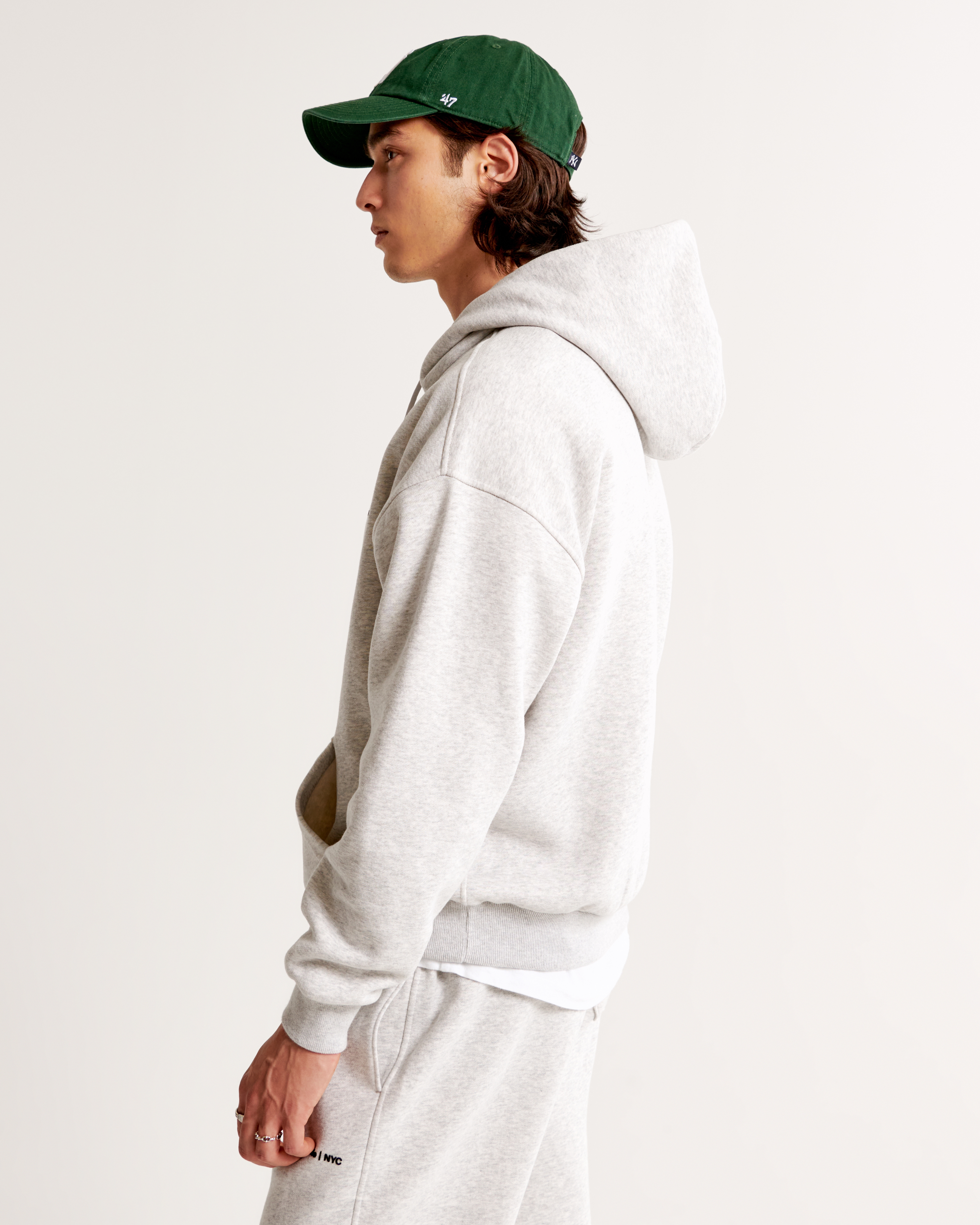 Nike micro branding on sale hoodie