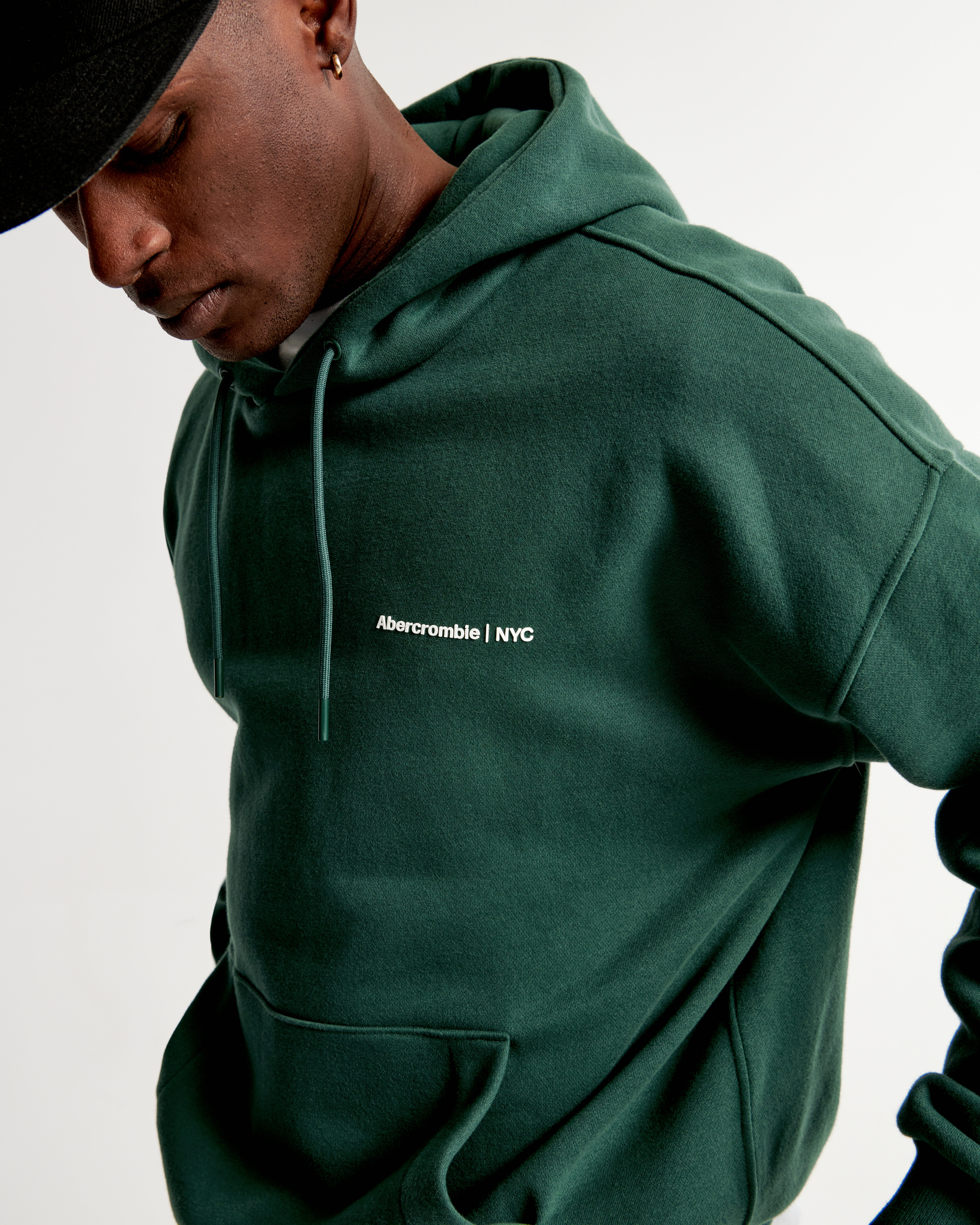 Green 2024 abercrombie hoodie