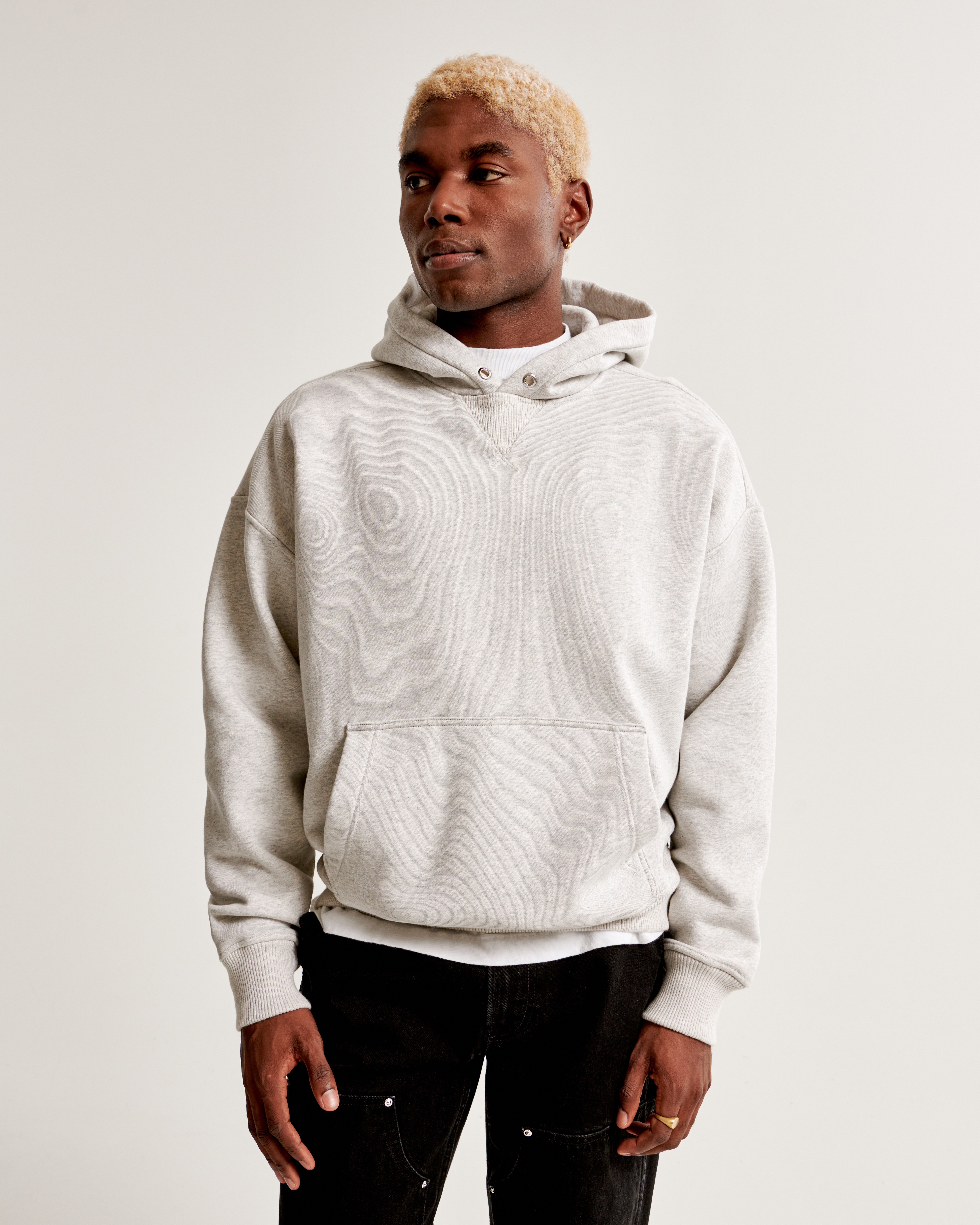 White hoodie shop mens near me