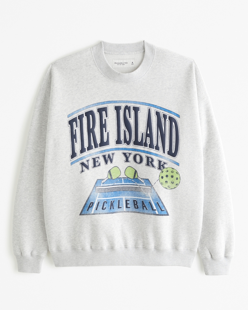 Men's Fire Island Graphic Crew Sweatshirt | Men's Tops