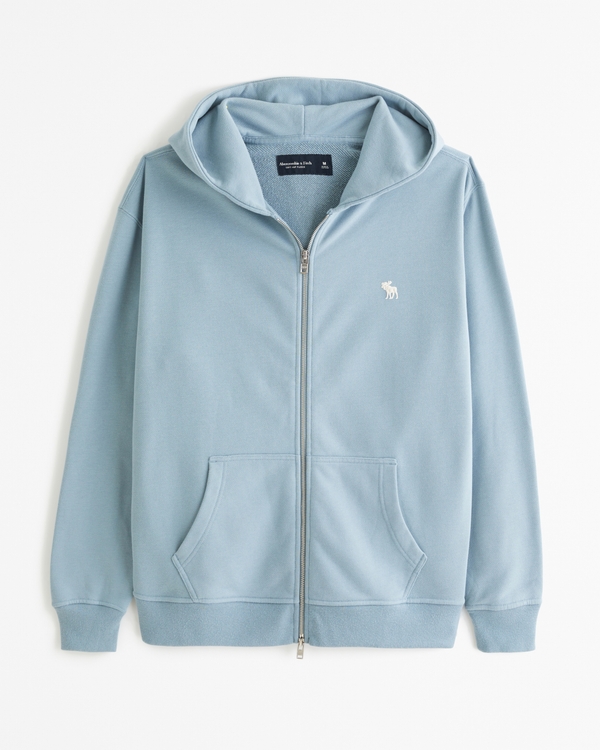 Men's Sherpa-Lined Logo Full-Zip Hoodie