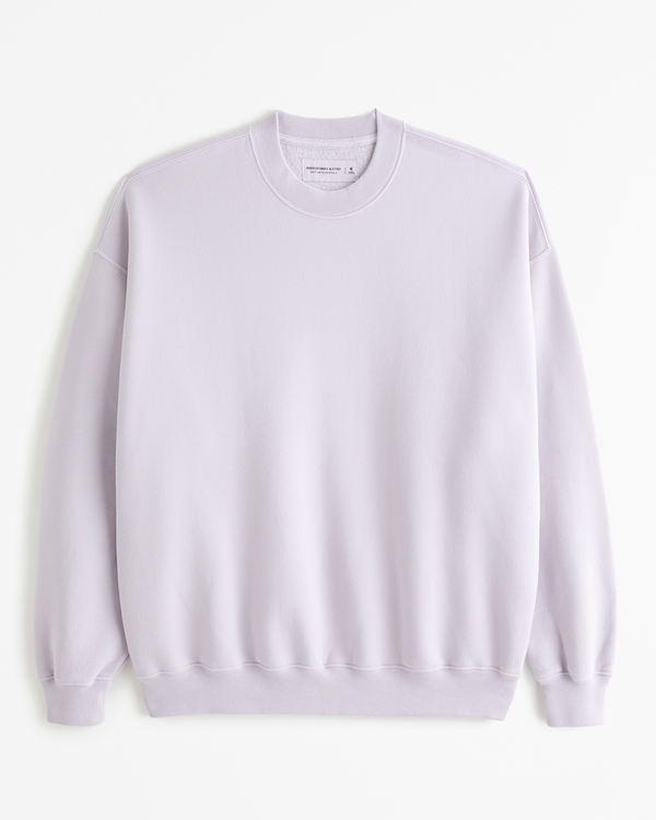 Essential Crew Sweatshirt, Light Purple