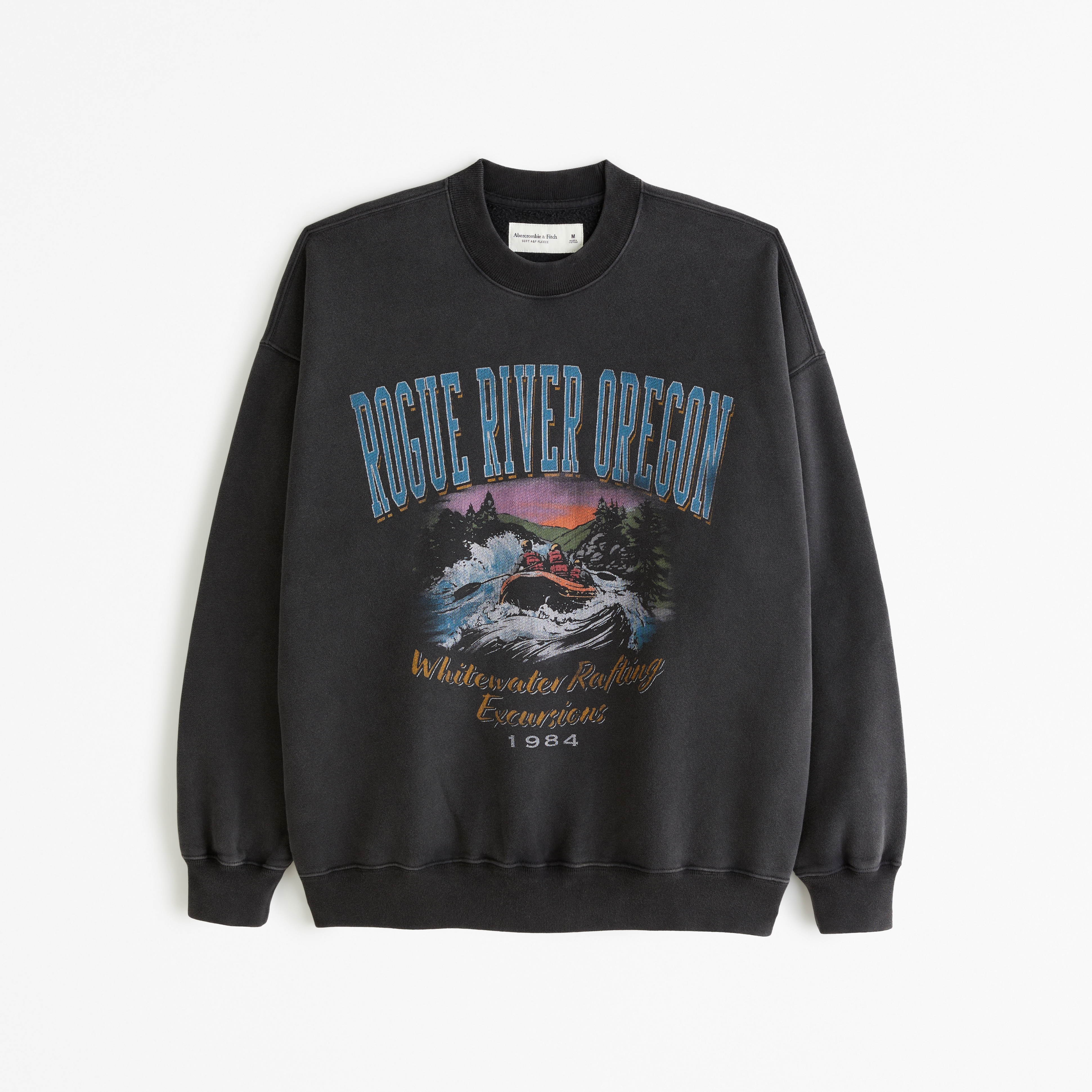 Men's Rogue River Graphic Crew Sweatshirt | Men's Clearance