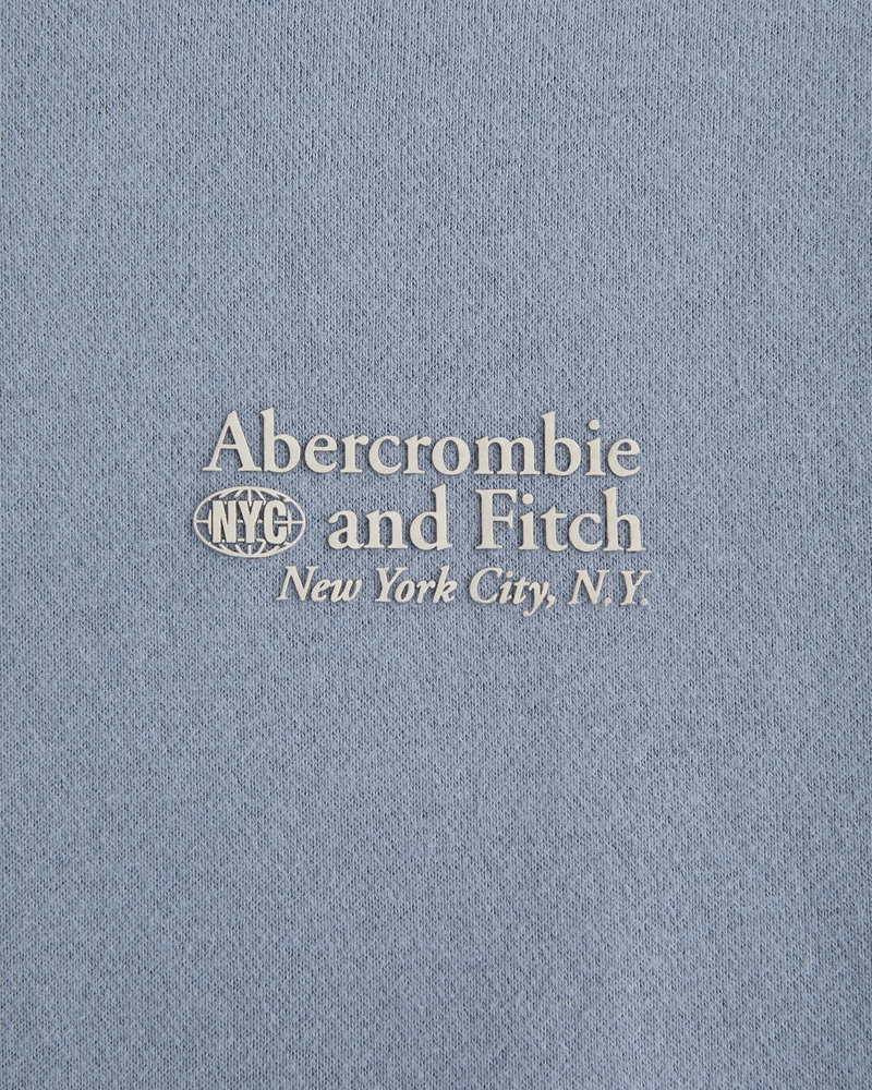 Print Logo Popover Hoodie