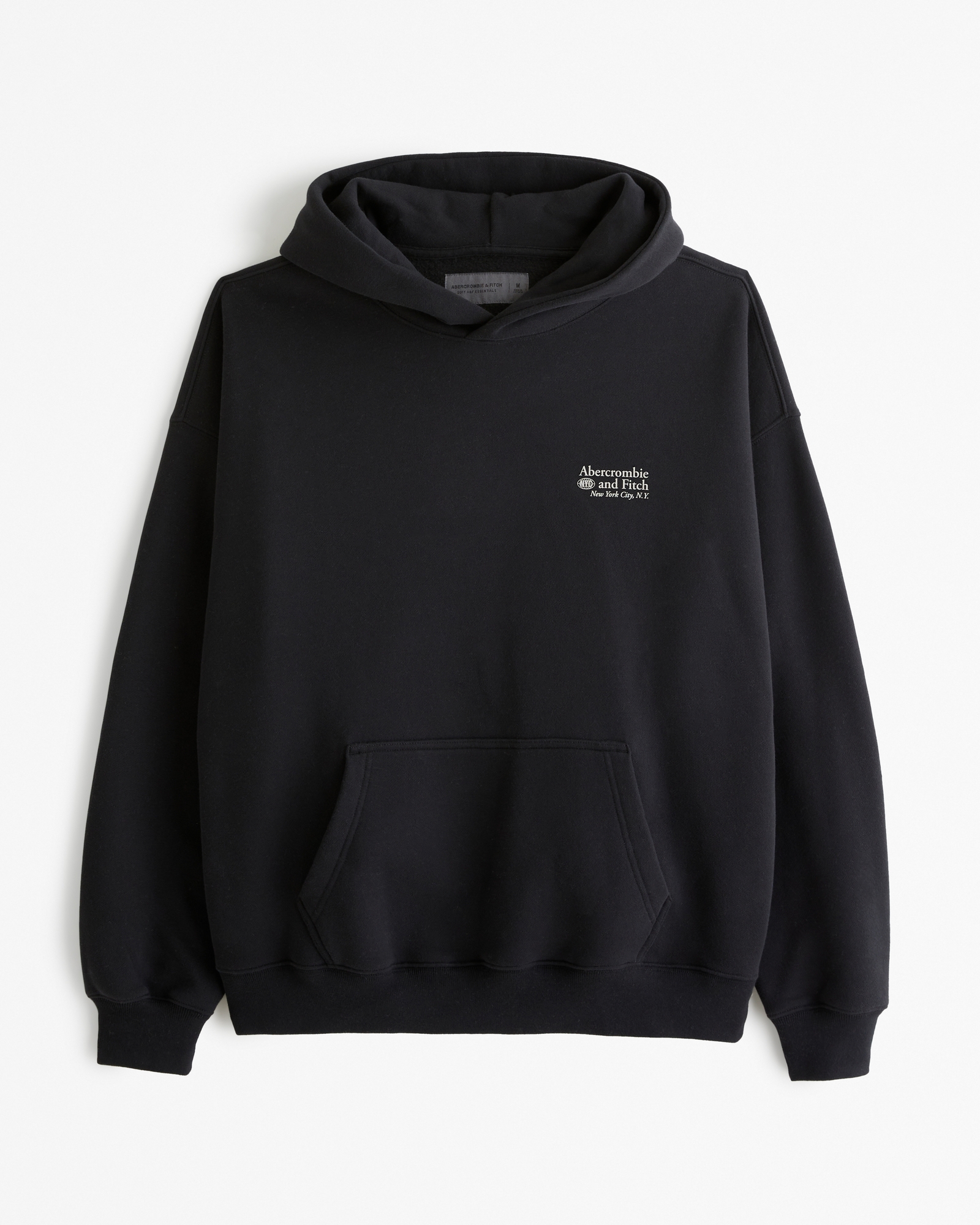 Print Logo Popover Hoodie