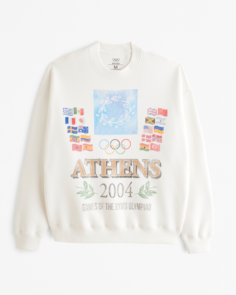 Athens Vintage Crewneck Sweatshirt M