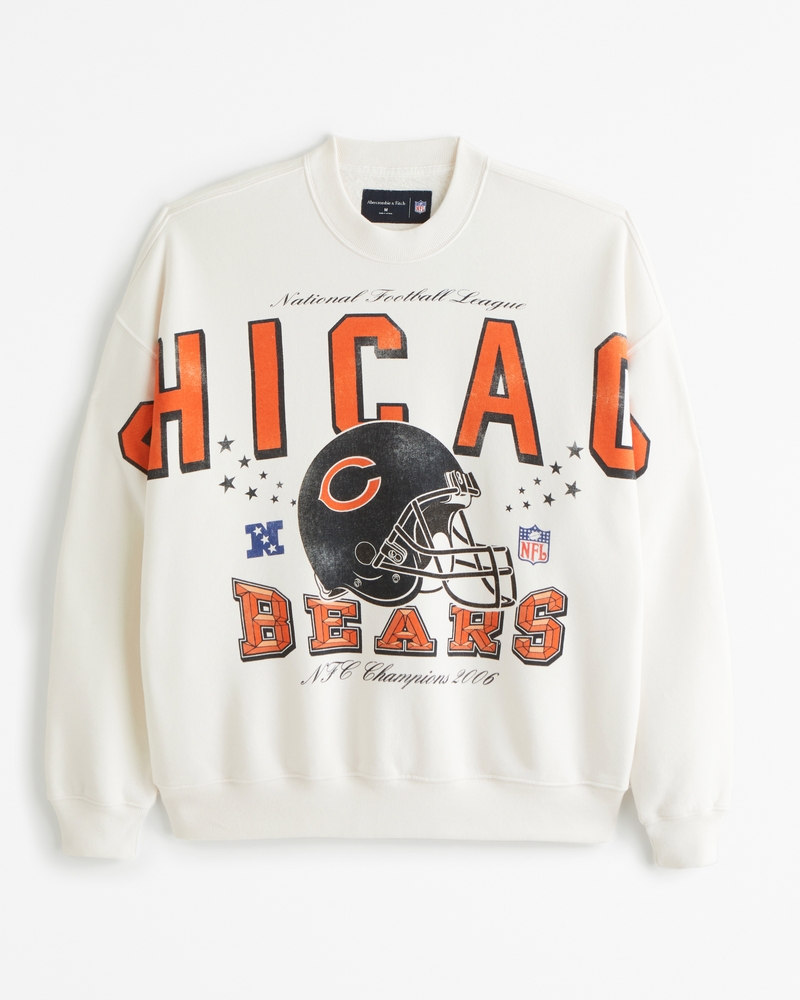 Chicago Bears Graphic Crew Sweatshirt