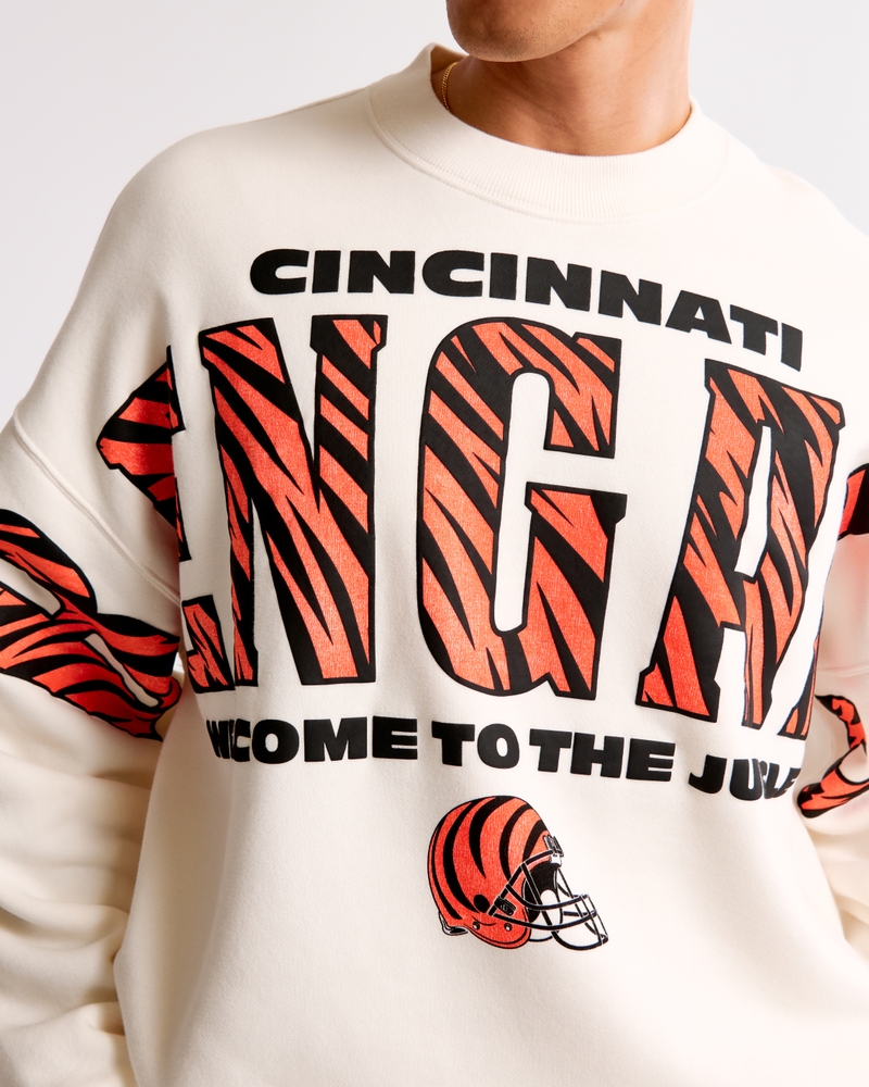 Cincinnati Bengals Graphic Crew Sweatshirt