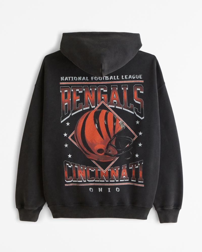 Cincinnati Bengals Graphic Popover Hoodie