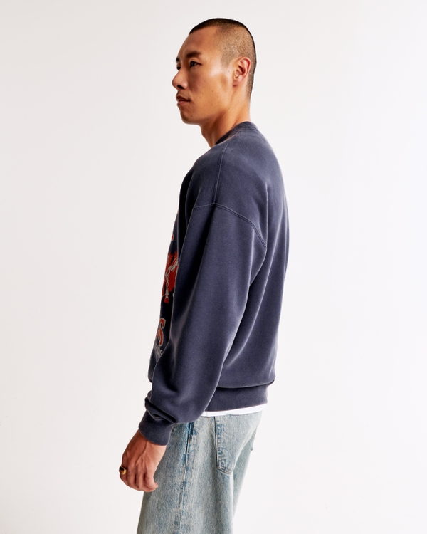 Denver Broncos Graphic Crew Sweatshirt