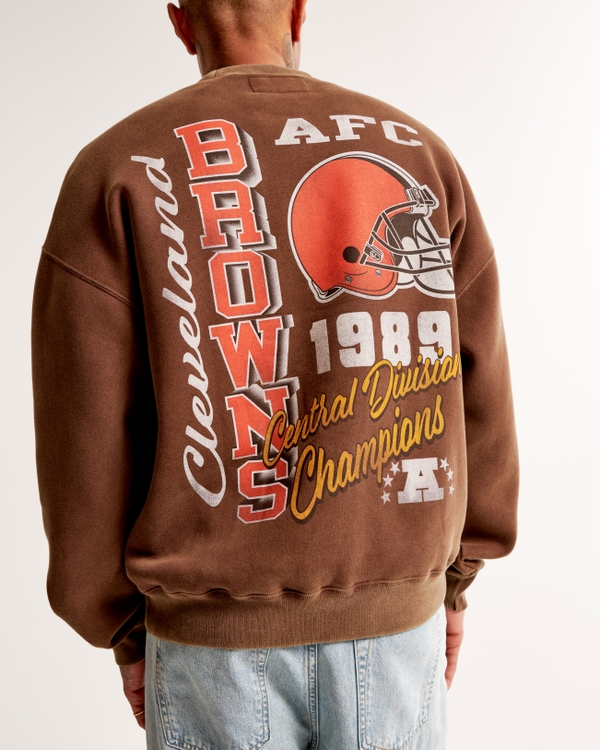 Cleveland Browns Graphic Crew Sweatshirt