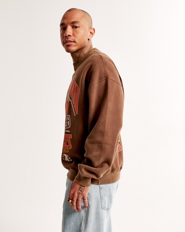 Cleveland Browns Graphic Crew Sweatshirt