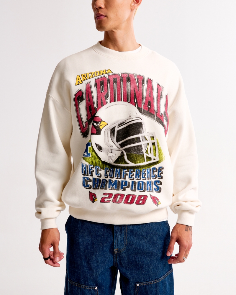 Philadelphia Eagles Graphic Crew Sweatshirt