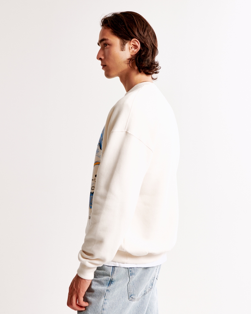 Vintage San Diego Chargers Graphic Crew Sweatshirt