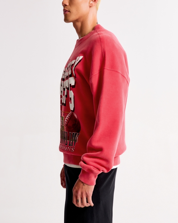 Kansas City Chiefs Graphic Crew Sweatshirt