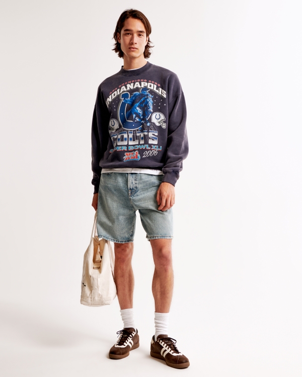 Indianapolis Colts Graphic Crew Sweatshirt