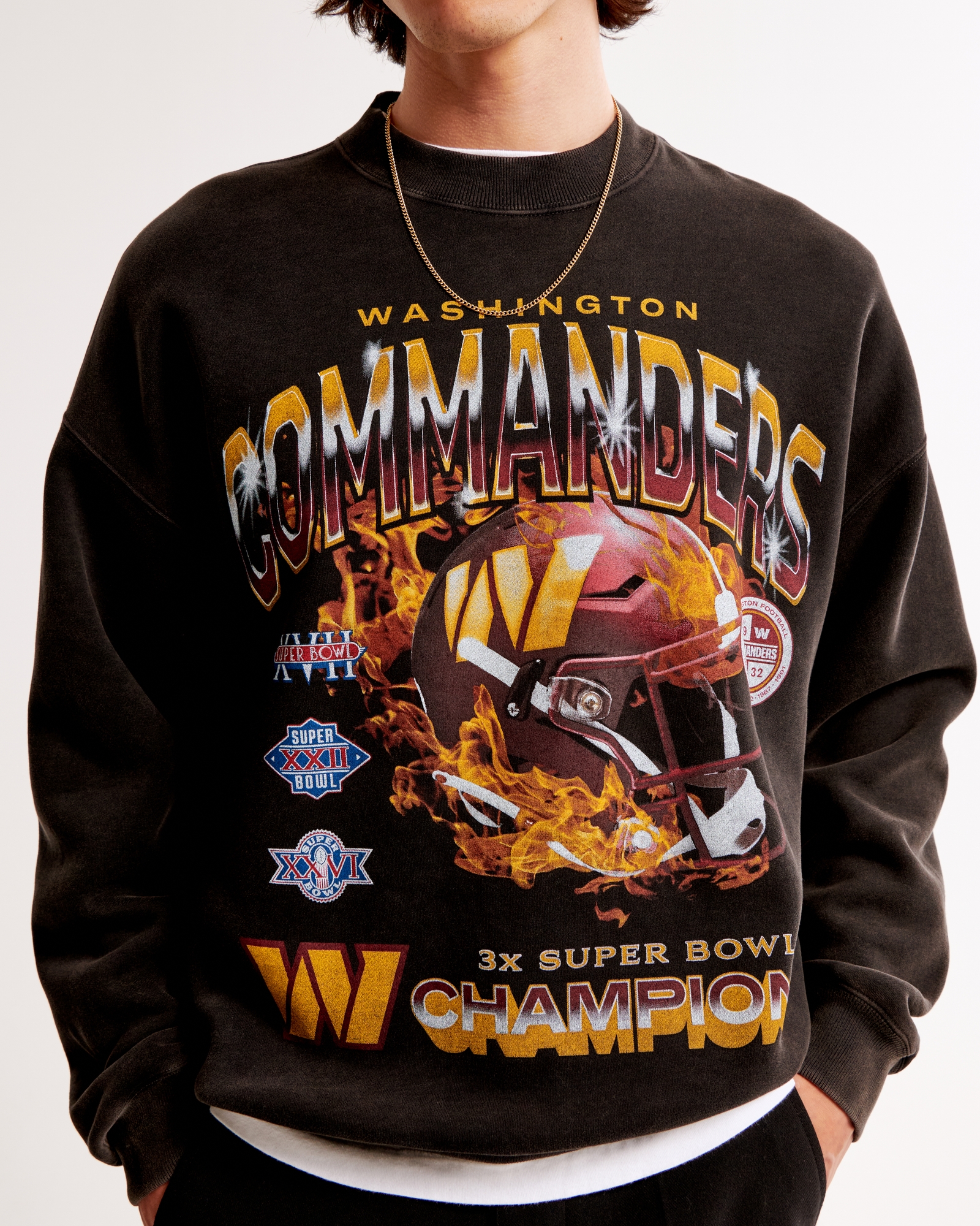 Atlanta Falcons Graphic Crew Sweatshirt