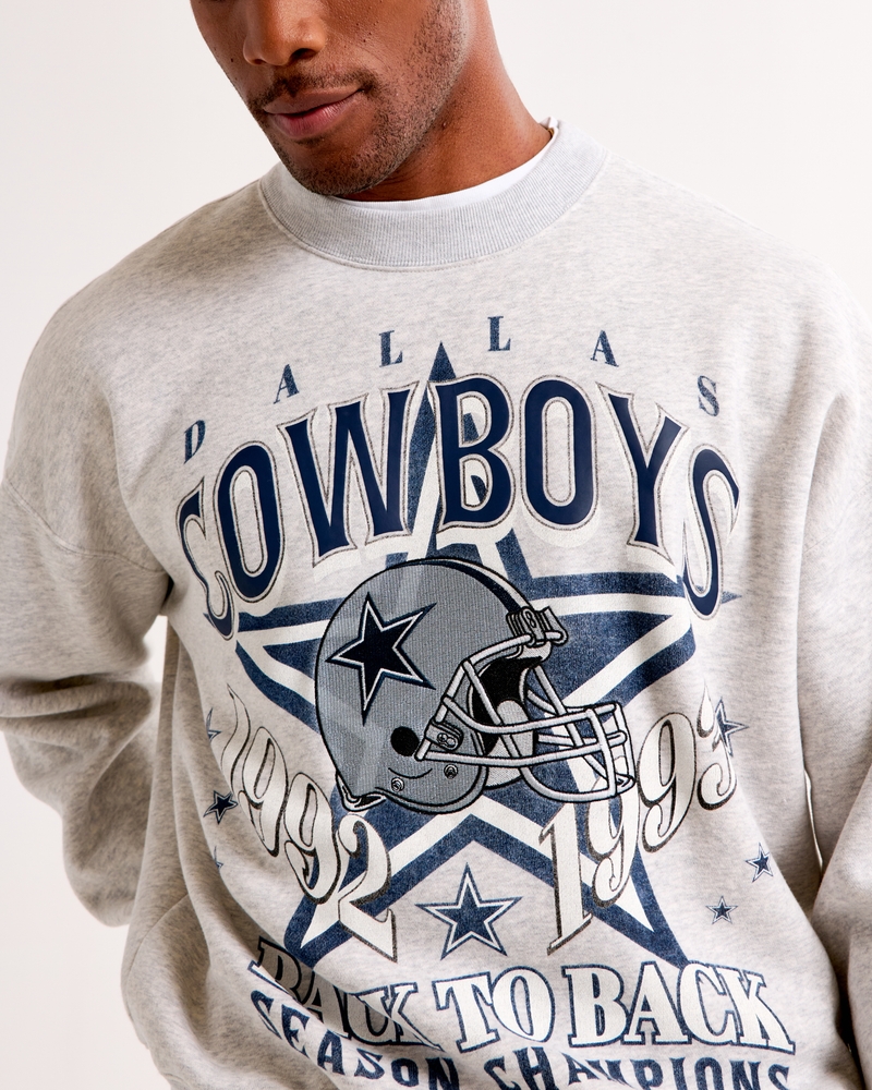 Dallas Cowboys Graphic Crew Sweatshirt