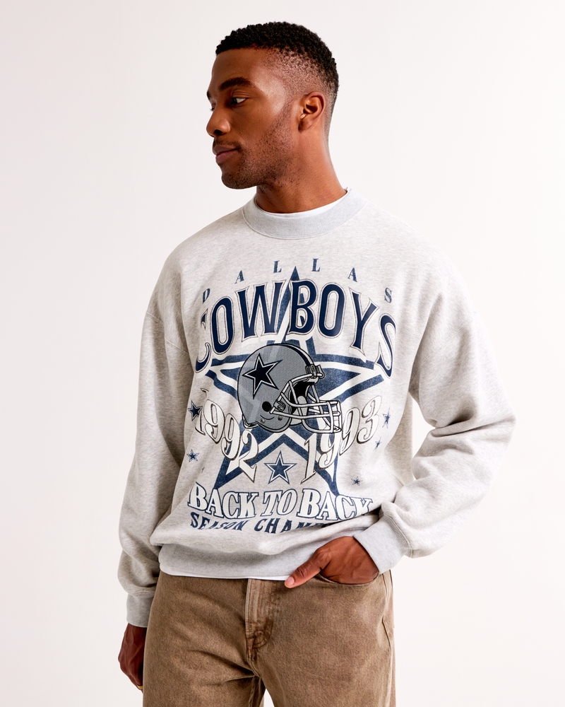Dallas Cowboys Graphic Crew Sweatshirt