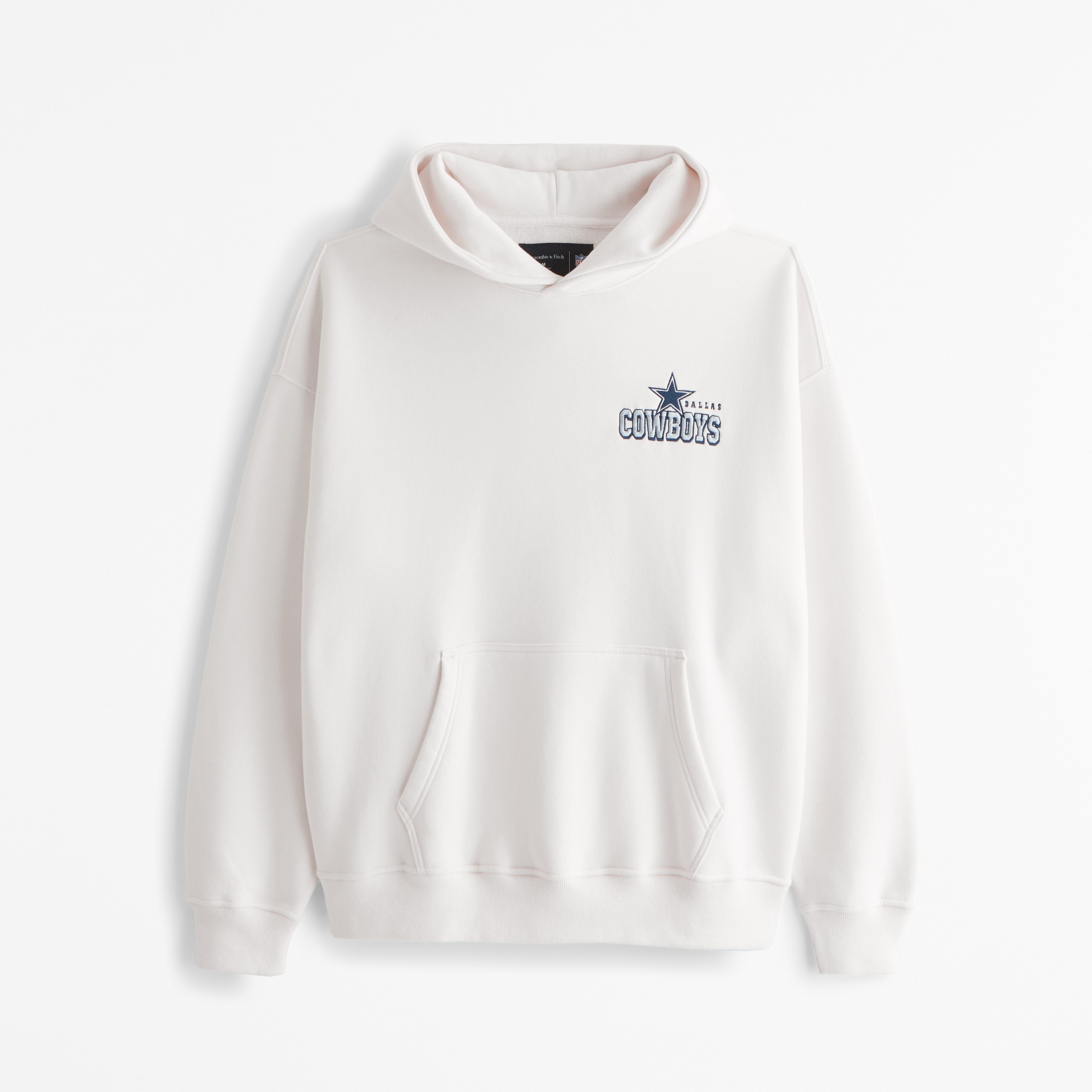 Abercrombie & Fitch Dallas Cowboys Graphic Popover Hoodie In Brown