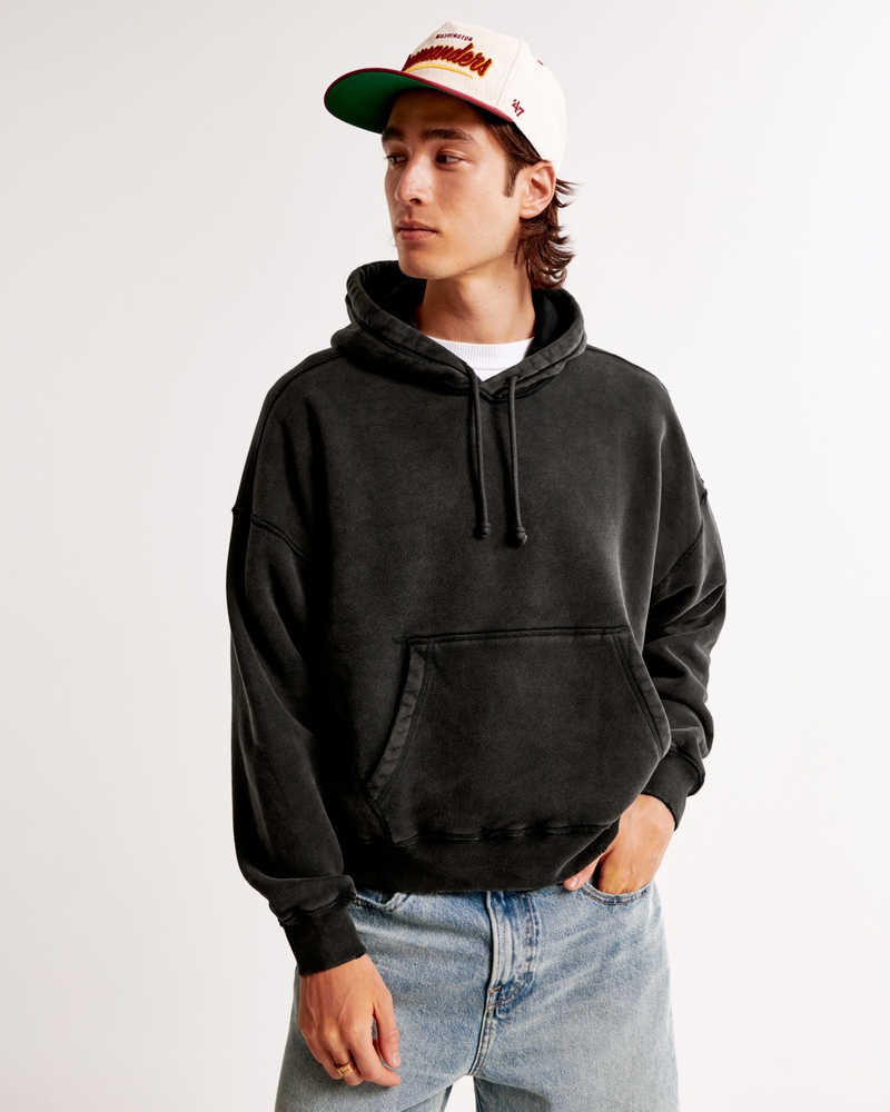 Essential Cropped Popover Hoodie