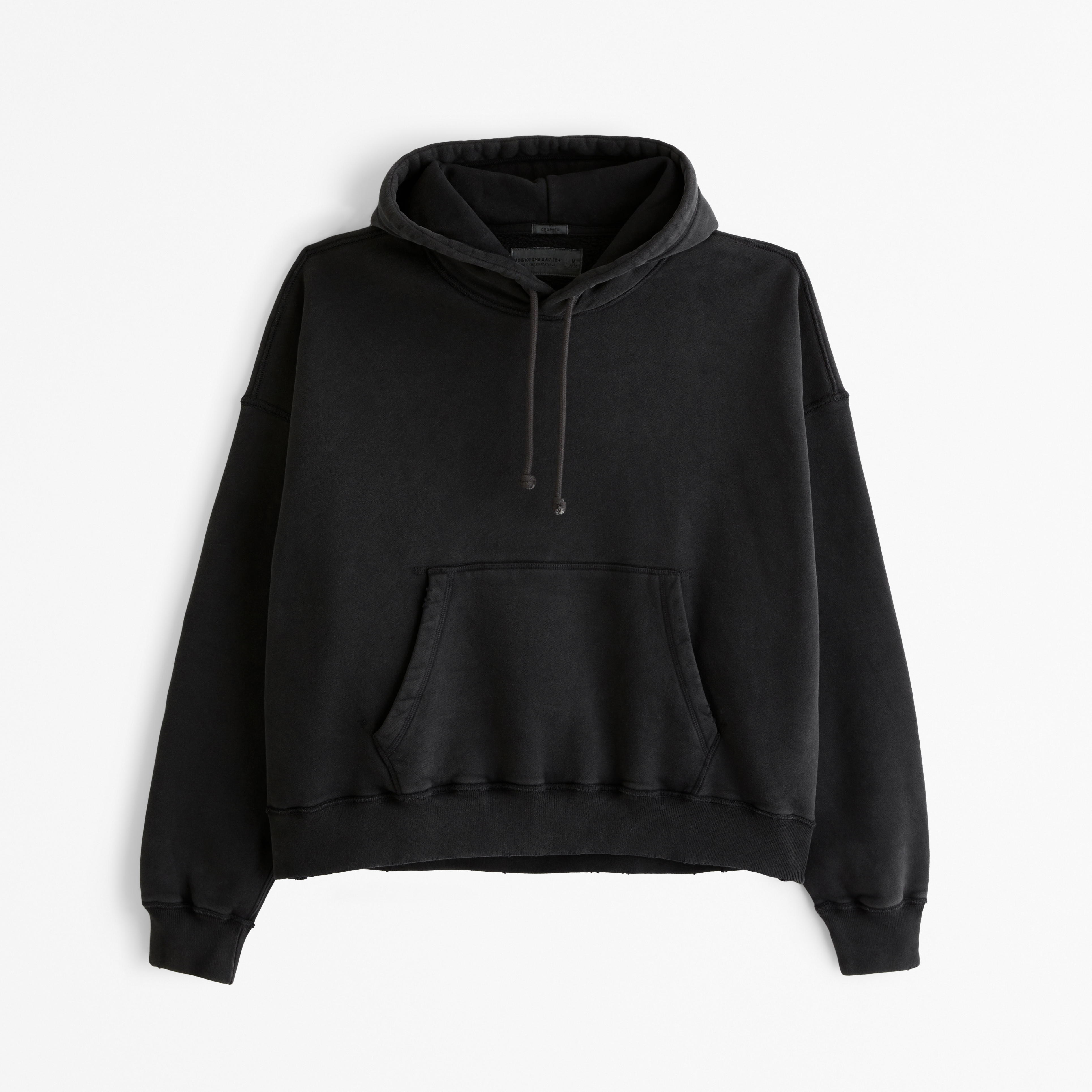 Basic black hoodie womens best sale