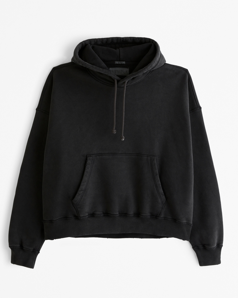 Essential Cropped Popover Hoodie